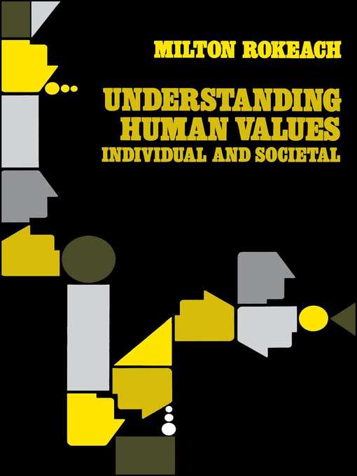Cover image for Understanding Human Values